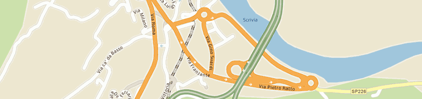 Mappa della impresa francio mariella a BUSALLA