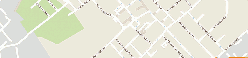 Mappa della impresa bassetti spa a RESCALDINA