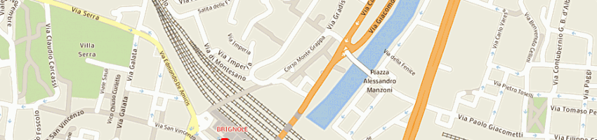 Mappa della impresa antonna dr corrado a GENOVA