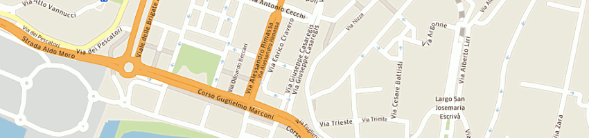 Mappa della impresa l'angolo dell'arte di costa patrizia a GENOVA