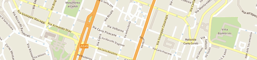 Mappa della impresa studio eds sas a GENOVA