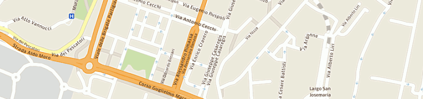Mappa della impresa balletto stefano a GENOVA