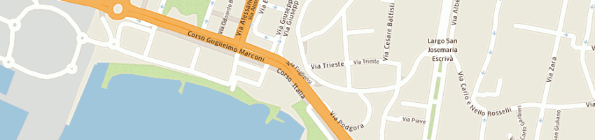 Mappa della impresa saxofone tuttospettacolo (srl) a GENOVA