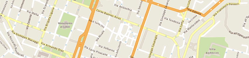 Mappa della impresa prosoft intesys srl a GENOVA
