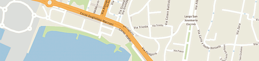 Mappa della impresa moretti fausto a GENOVA