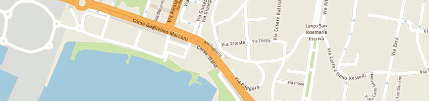 Mappa della impresa celebrity import srl a GENOVA
