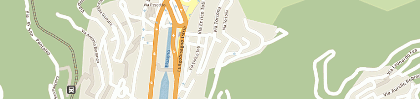 Mappa della impresa gandini luigi sas di gandini luigi e c a GENOVA