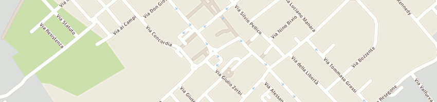 Mappa della impresa centro del serramento srl a MILANO