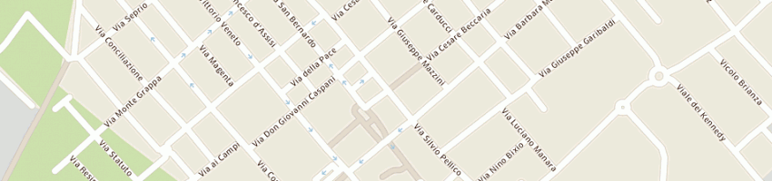 Mappa della impresa municipio a RESCALDINA