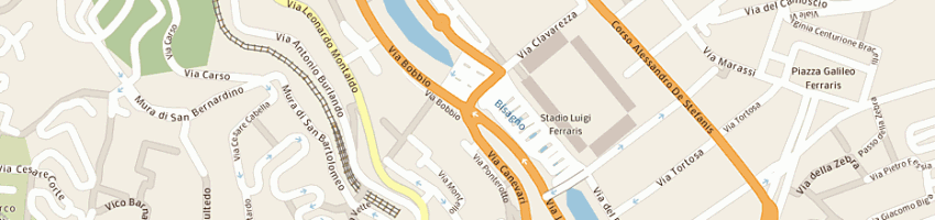 Mappa della impresa giacon marinella a GENOVA