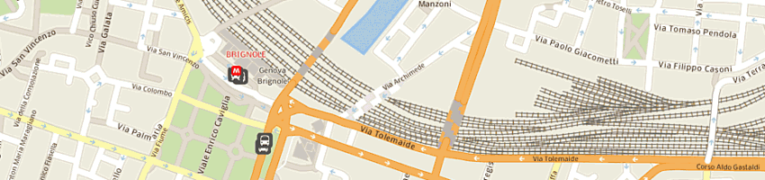 Mappa della impresa il paguro di viviana di raimondo metallo a GENOVA