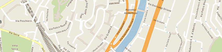 Mappa della impresa paolo e cicci snc di de marco re c a GENOVA