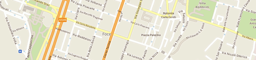 Mappa della impresa clavius srl a GENOVA