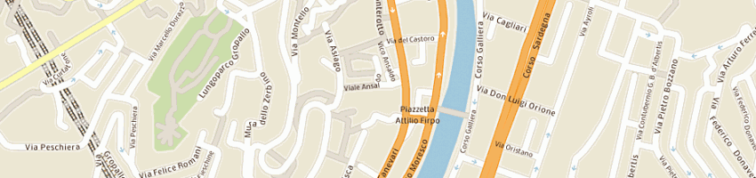 Mappa della impresa pastorino roberto a GENOVA