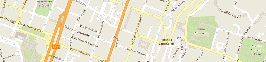 Mappa della impresa studio di buccio commercialisti associati dr di buccio m e rag rebuffo l a GENOVA