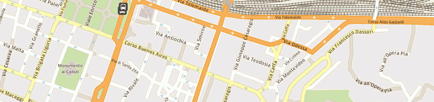 Mappa della impresa filippo geomtassara a GENOVA