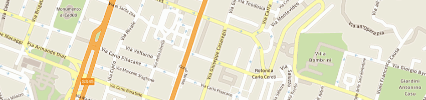 Mappa della impresa bottardi dario a GENOVA