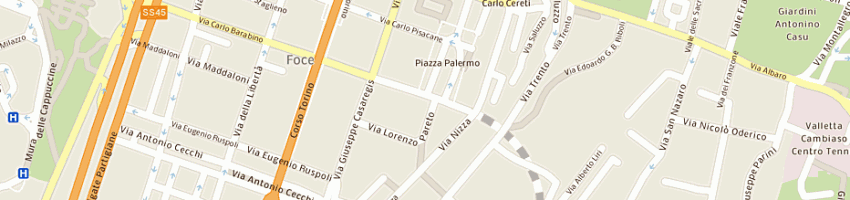 Mappa della impresa arrighini iole a GENOVA
