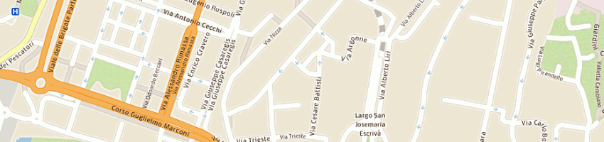Mappa della impresa gierre a GENOVA