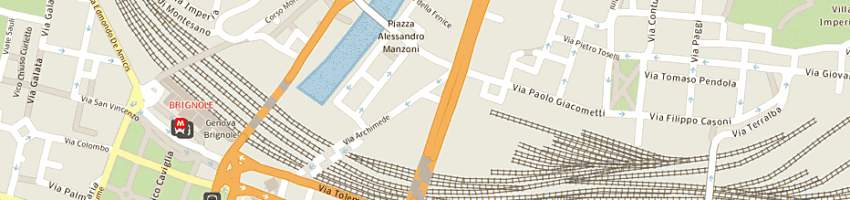 Mappa della impresa cattaneo stefano a GENOVA