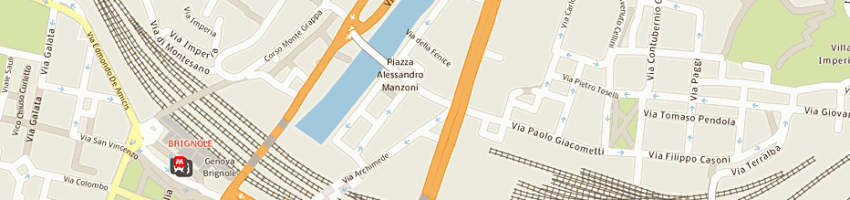 Mappa della impresa viglione milena a GENOVA
