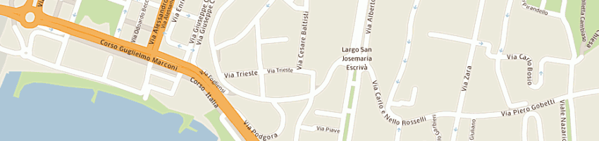 Mappa della impresa lasagna giuseppe a GENOVA