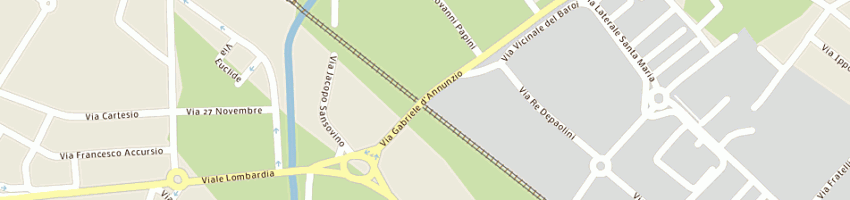 Mappa della impresa covini giovanni maria a MILANO