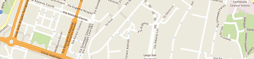 Mappa della impresa zunino emma huller a GENOVA