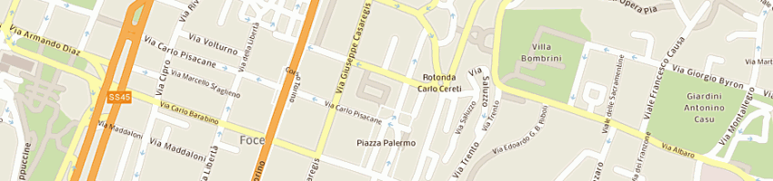 Mappa della impresa multari ornella a GENOVA