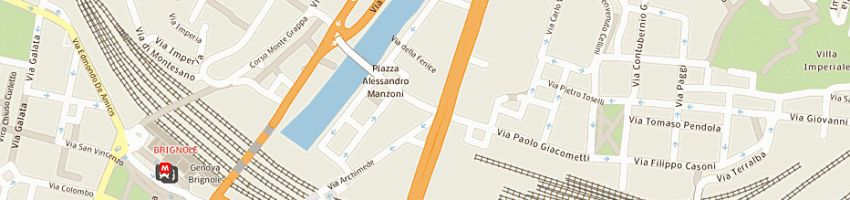 Mappa della impresa gruppo 5 srl a GENOVA
