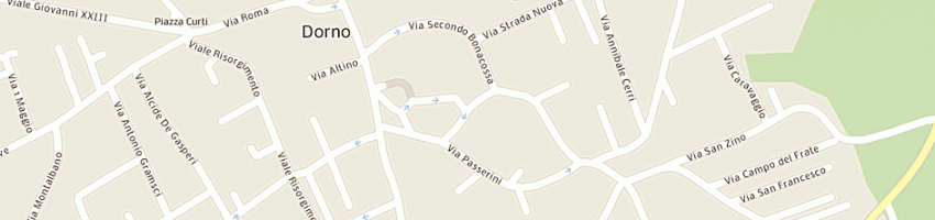 Mappa della impresa ederplast nastri (srl) a DORNO