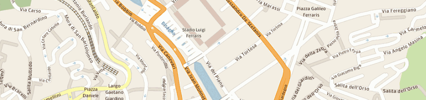 Mappa della impresa strazzulla giuseppe a GENOVA