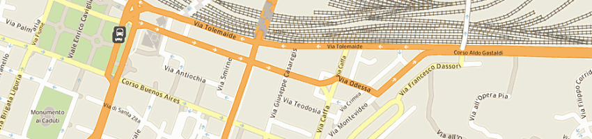 Mappa della impresa chiarlo giulio a GENOVA