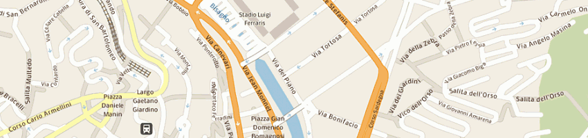 Mappa della impresa spedicato cosimo a GENOVA