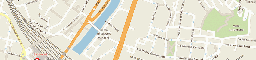 Mappa della impresa fregonese bruno a GENOVA