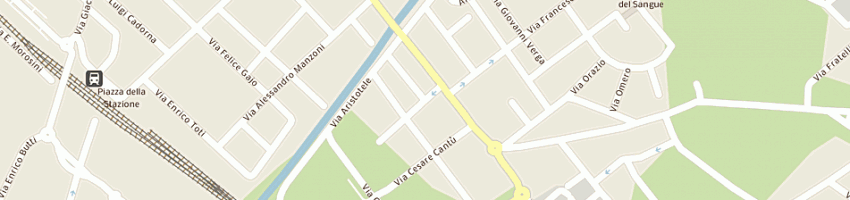 Mappa della impresa gpc rent e charter srl a MILANO