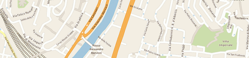 Mappa della impresa solferino u e c sas a GENOVA