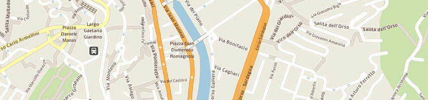 Mappa della impresa al buon pane snc di la croce maria concetta a GENOVA