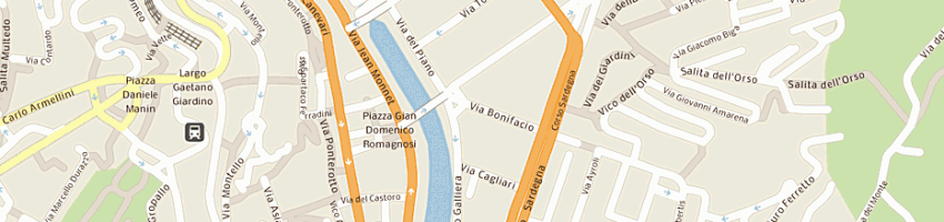 Mappa della impresa spadoni roberto a GENOVA