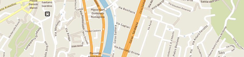 Mappa della impresa pgs auxilium a GENOVA