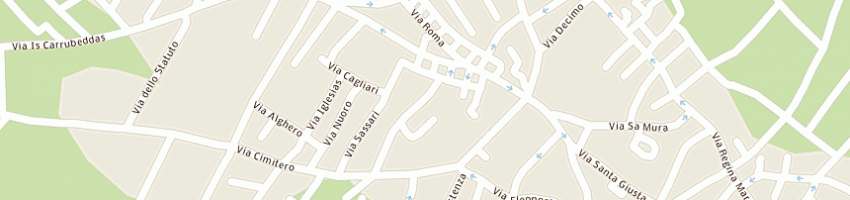 Mappa della impresa bertola sport snc a CAGLIARI