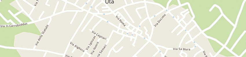 Mappa della impresa studio medico dottor alberto zedda a UTA