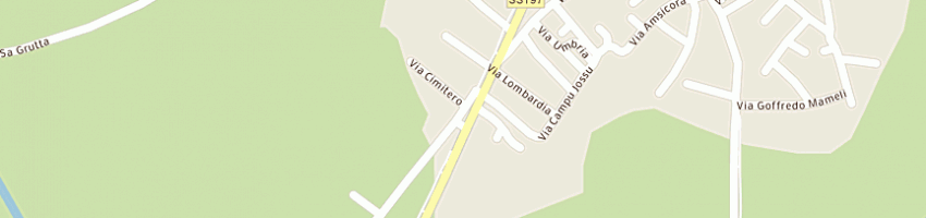 Mappa della impresa ristorante la ruota di saba paola e saba roberta snc a VILLAMAR