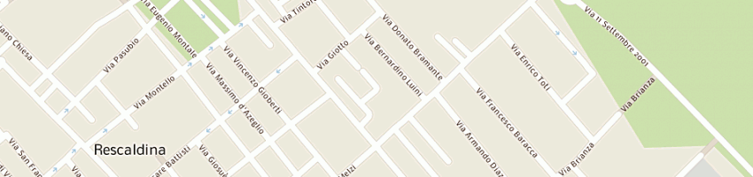 Mappa della impresa cg sas di cagnin giuseppe e c a RESCALDINA