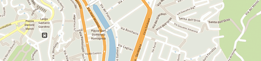 Mappa della impresa claudio domenico a GENOVA