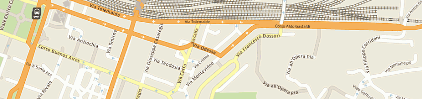 Mappa della impresa sil srl a GENOVA