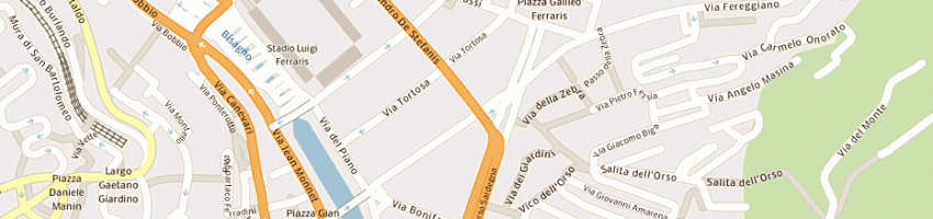 Mappa della impresa proto alessandro a GENOVA