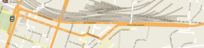Mappa della impresa felix carlo a GENOVA