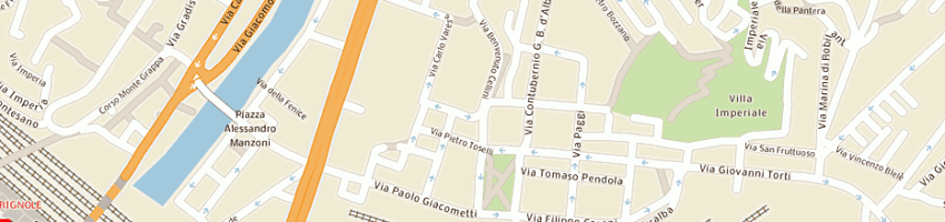 Mappa della impresa ma ga (snc) a GENOVA