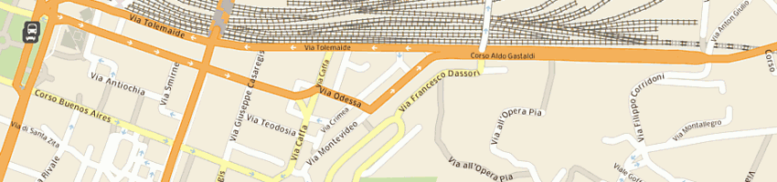 Mappa della impresa ghirardelli pietro a GENOVA
